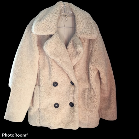 Free People Teddy Peacoat - Picture 2 of 8